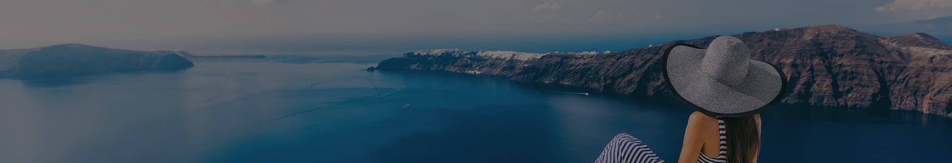 Coastal cliffside view over sea